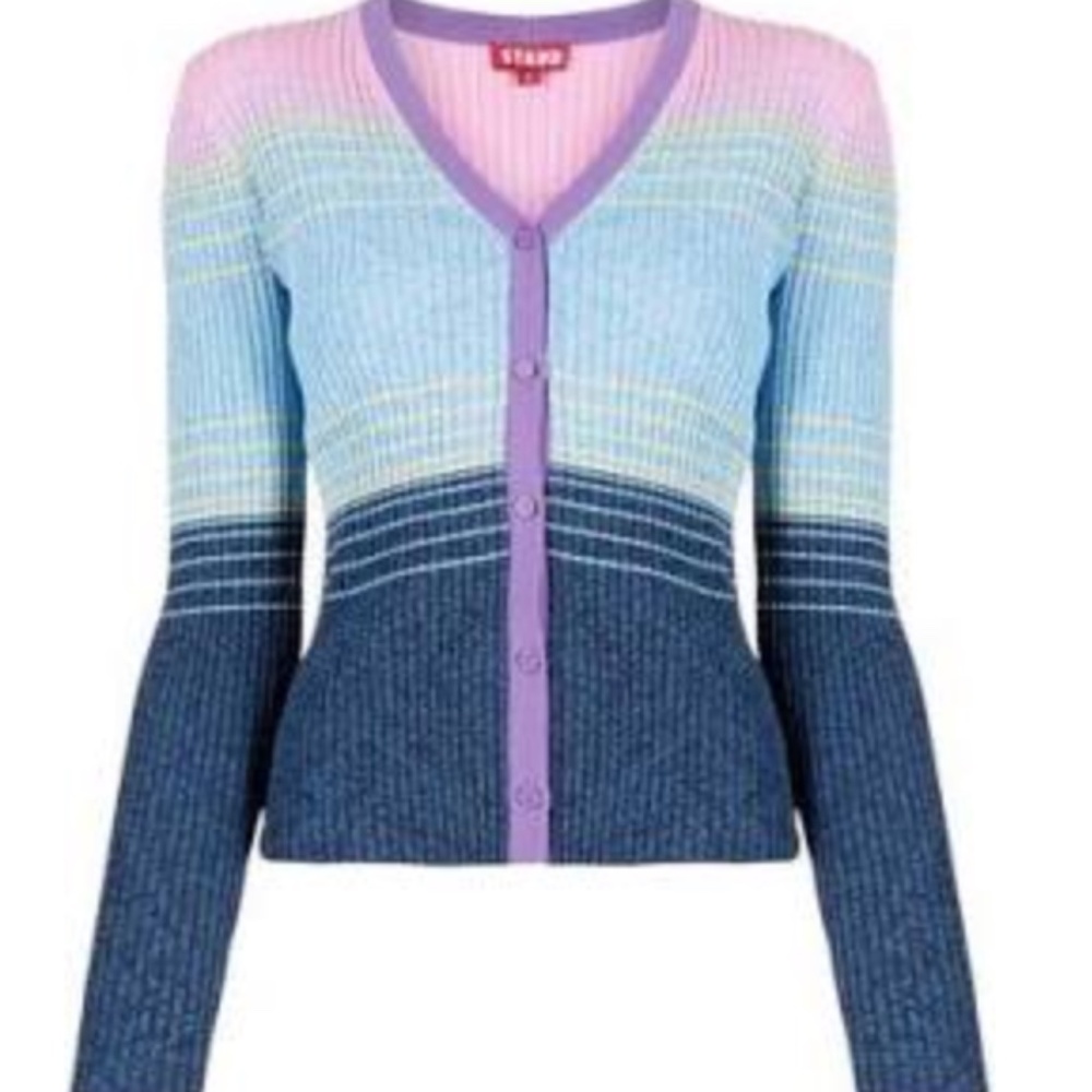 STUAD Striped Cardigan